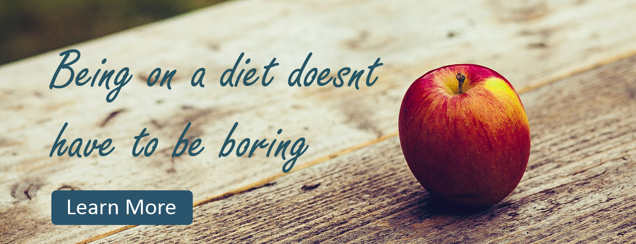 Being on a diet doesnt have to be boring!